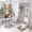style-395, variant on Personalised Christmas Mouse Shower Curtain Sets 4 Piece Shower Curtain And Rugs Shower Curtain Set Custom Baby Boy First Christmas Waterproof Personality Pattern Bath Curtain for Bathtub Decor