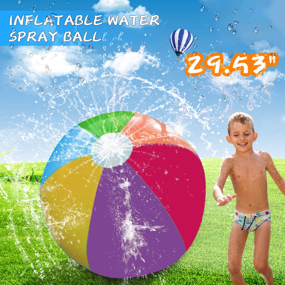 beach ball sprinkler walmart