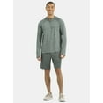 thumbnail image 2 of Athletic Works Mens Butter Soft Zip Hoodie, Sizes-S-3XL, 2 of 5