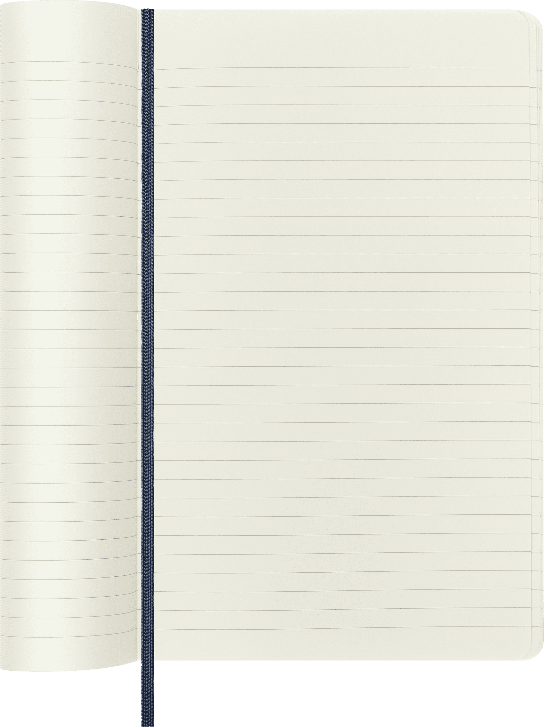 (2 pack) Moleskine Classic Notebook, Soft Cover, Large (5" x 8.25"), Ruled, Sapphire Blue
