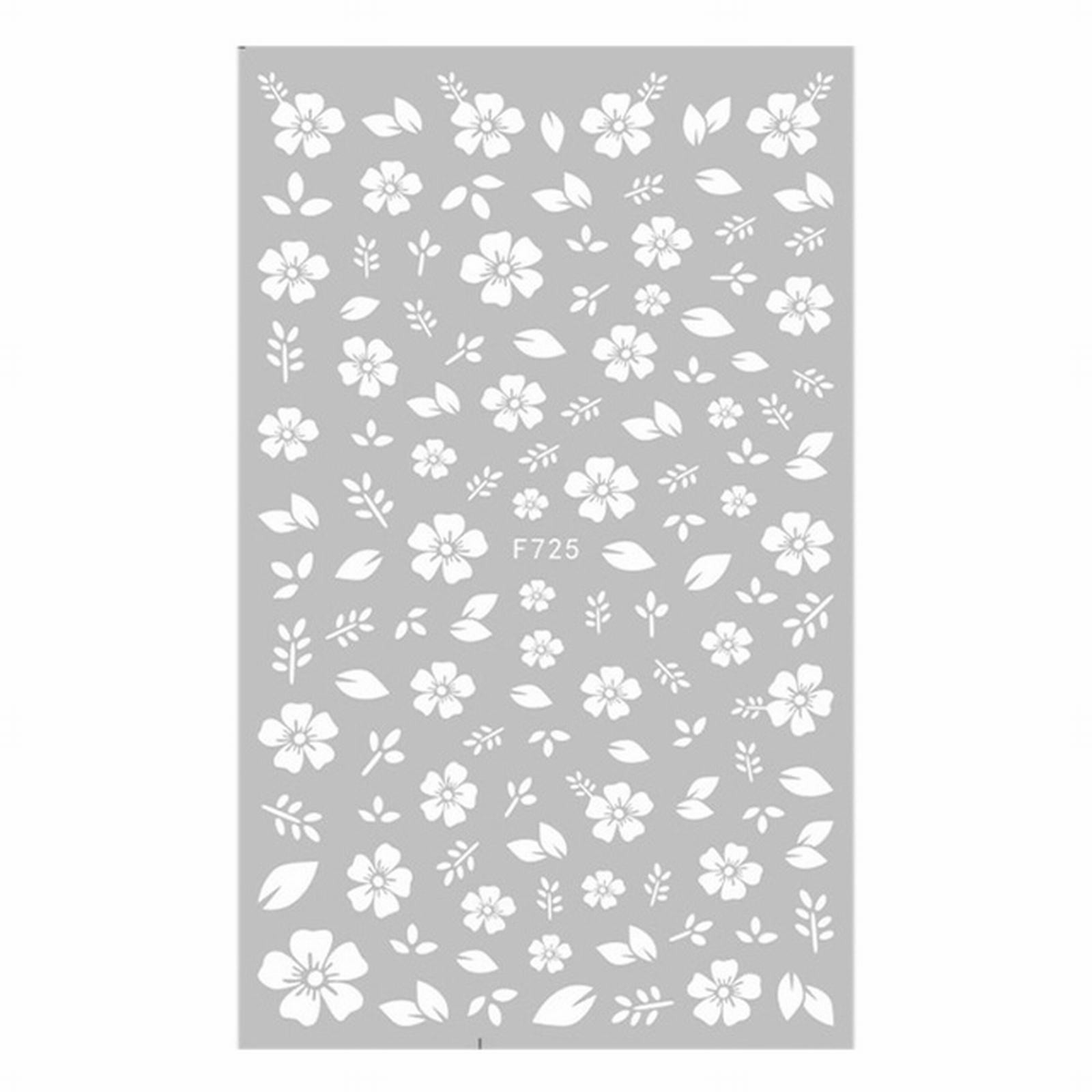 zttd nail stickers japanese 3d back glue series small nail stickers