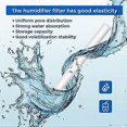 thumbnail image 3 of 40 Pieces Humidifier Sticks Cotton Filter Refill Sticks Replacement Wicks for USB Powered in Office Bedroom (4 Inches), 3 of 5