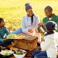thumbnail image 6 of Thanksgiving Canvas Picnic Blankets- Waterproof Outdoor Blanket for Picnic & Beach, Extra Large Size, Portable & Foldable, Durable & Easy to Clean Material for Family & Friends Gathering., 6 of 6