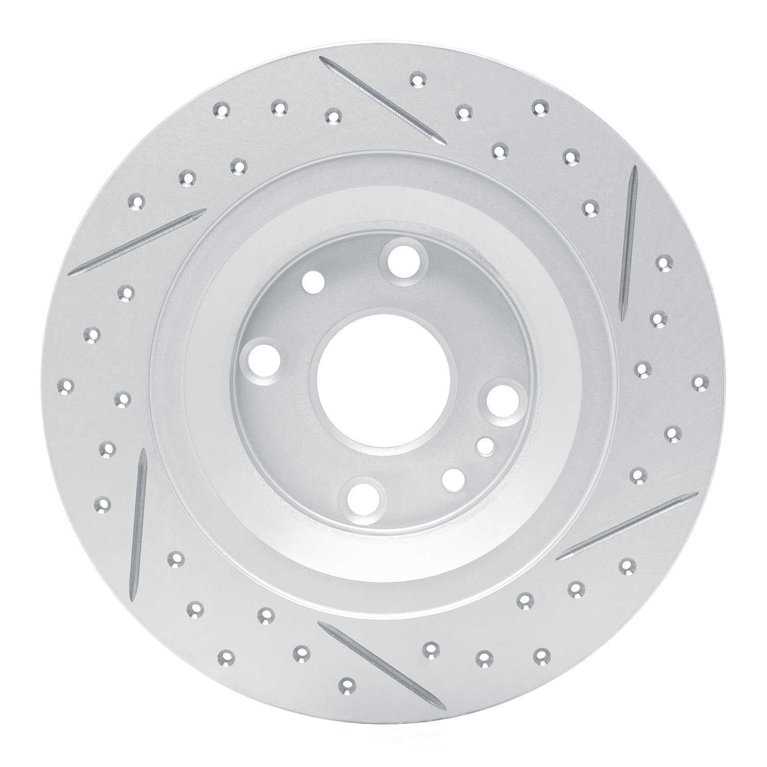 Dynamic Friction Company 830-80037L DFC Geoperformance Rotor - Drilled and Slotted
