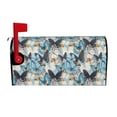 thumbnail image 2 of Lsque Butterflys Mailbox Cover Standard Size ,Magnetic Mailbox Covers Post Wraps Letter Box Cover -25.5x21 in, 2 of 9
