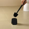 thumbnail image 2 of dajkiuy Toilet Bowl Brush and Holder, Long Handle Toilet Brush for Bathroom, Household Deep Cleaning, 2 of 6