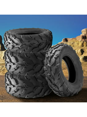 4Pcs 25x8x12 25x10x12 ATV/UTV Tires 6PR Trail Sand All Terrain off Road Tire 25x8x12 25x10x12