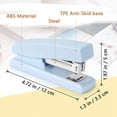 thumbnail image 3 of Stapler, Office Stapler, Stapler for Desk Portable Staplers Office Supplies (Blue) C1011, 3 of 7