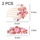 thumbnail image 2 of Peineta para el pelo de boda para novia, accesorios para el cabello de novia de cristal, pieza para el cabello para mujeres y niñas, regalo de vacaciones de Navidad para mujeres MFZFUKR CPB-CJZ1722-5, 2 of 6
