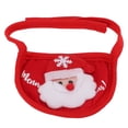 thumbnail image 1 of Toalla de saliva para mascotas navideñas Toalla de saliva para mascotas para perros y gatos navideños Accesorios de ropaRojo, 1 of 14