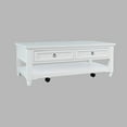 thumbnail image 7 of Jofran Westport Modern Farmhouse 50" Coffee Table With Storage and Caster Wheels, 7 of 7