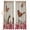 Pink, variant on Pink Roses Birds Blackout Curtains for Bedroom/Living Room, Pinch Pleated Black Out Curtains, Spring Floral Butterflies Gray Wooden Room Darkening Window Drapes with Hooks 2 Panels, 39"x70"
