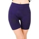 thumbnail image 1 of Gibobby Short Deportivo Pantalones cortos básicos de ciclismo para mujer, mallas de entrenamiento de compresión, pantalones cortos de yoga Capris(Morado, XXXL), 1 of 5