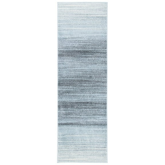 SAFAVIEH Adirondack Maris Abstract Runner Rug, Grey/Light Grey, 2'6" x 6'
