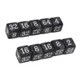 thumbnail image 4 of 30 Pcs Multiples de 2 Chiffres Légers Durables avec Usage Polyvalent Idéal pour Jeux de Société Apprentissage des Mathématiques, 4 of 8