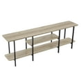 thumbnail image 2 of Manhattan Comfort Celine Side Table Console from Engineered Wood in Rustic Gray, 2 of 3