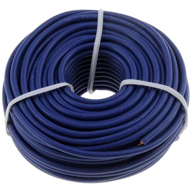 Dorman Primary Wire 85736 Conduct-Tite; OE Replacement; Stranded; 18 Gauge; Blue; 480 Inch Length; Polyvinyl Chloride