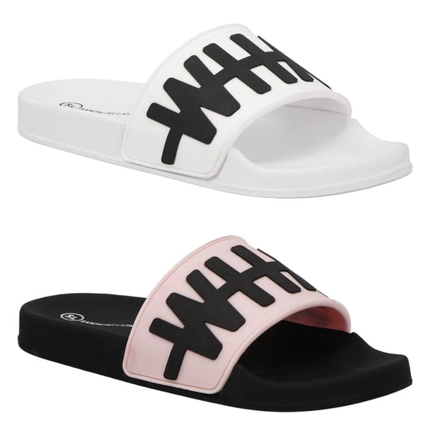 Sandalias Ligeras Mujer 2 Pack SANDALIAS LATINAS Playa Piscina Blanco