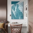 thumbnail image 5 of Idea4wall Geometric Canvas Wall Art Abstract Painiting Canvas Prints Modern Home Wall Decor, 12"x18", 5 of 5