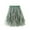 Green, variant on JGGSPWM Womens Elegant Tulle Tiered Midi Skirt Elastic Waist Versatile Solid Color Mesh Multilayer Short Skirts Beige Free Size