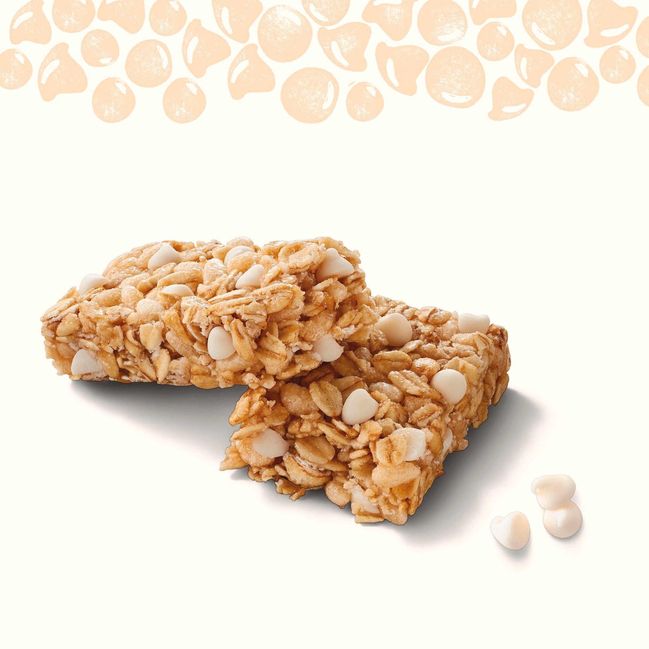 Cascadian Farm Organic Vanilla Chip Chewy Granola Bars, Value Size, 10 Bars, 12.3 oz.