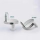 thumbnail image 3 of Upgraded Stainless Steel Toilet Seat Anchors Adjustable Length Toilet Seat Mounting Hardware Rust proof & Long lasting, 3 of 4