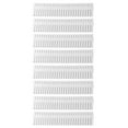 thumbnail image 1 of UPOUART 8Pcs Household Plastic Drawer Dividers White Adjustable Organizers for Home Storage, 1 of 8