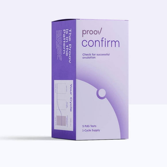 Proov PdG - Progesterone Metabolite – Test | Only FDA-Cleared Test to Confirm Ovulation Quality at Home