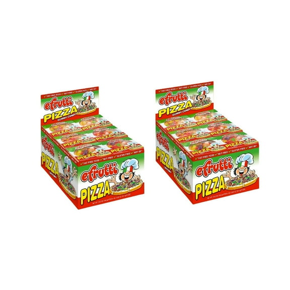 E.Frutti Gummi Pizza, 48 ct 2PK