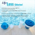 thumbnail image 5 of The Original Sinking & Floating Chlorine Dispenser for Pool, Uses Less Chlorine, Less Chlorine Odor, It Sinks & Cleans & Floats Back Up, Replaces Pool Chlorine Floater, The Sunken Treasure, Dark Blue, 5 of 7