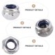 thumbnail image 3 of EXHUMKY 100Ud Tuercas Autoblocantes De Acero Inoxidable 304 Con Inserto De Nylon Resistente, 3 of 6