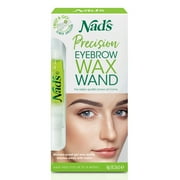 Nad's Women's Facial Wax Wand and Eyebrow Shaper 0.2oz (6g), Eyebrow Kit, Hair Removal Wax, Hypoallergenic, No-heat Formula