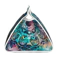 thumbnail image 3 of Kdxio Watercolor Mandala Print Tissue Box Cover,Modern PU Leather Rectangular Tissue Box Holder for Bathroom Living Room Bedroom Office Desk Car Home, 3 of 9