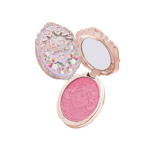 Arándano pequeño con estampado rococó de Blush Flower Knows con estampado rococó