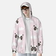 thumbnail image 4 of Kll Cute Panda Print Men'S Women’s Upf 50+ Sun Protection Outdoor Hoodie Jacket Long Sleeve Fishing Hiking Performance Shirt- X-Large, 4 of 8