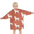 thumbnail image 3 of Repeat Chihuahua Blanket Hoodies for Kids 6-13YR Oversize Wearable Blanket Hoodies for Boys Girls Teens, 3 of 7