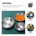 thumbnail image 2 of Shisuyan Sauce Dishes Silver 4Pcs 4.5X4.5X1In, 2 of 8