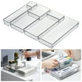 thumbnail image 2 of MEIDELI Drawer Box Storage Cosmetic Not Messy Transparent Drawer Storage Box Drawer Organizer, 2 of 5