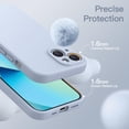 thumbnail image 6 of JETech Magnetic Silicone Case for iPhone 13 6.1-Inch, Compatible with MagSafe, Silky-Soft Touch Phone Cover with Camera Lens Full Protection (Light Blue), 6 of 6