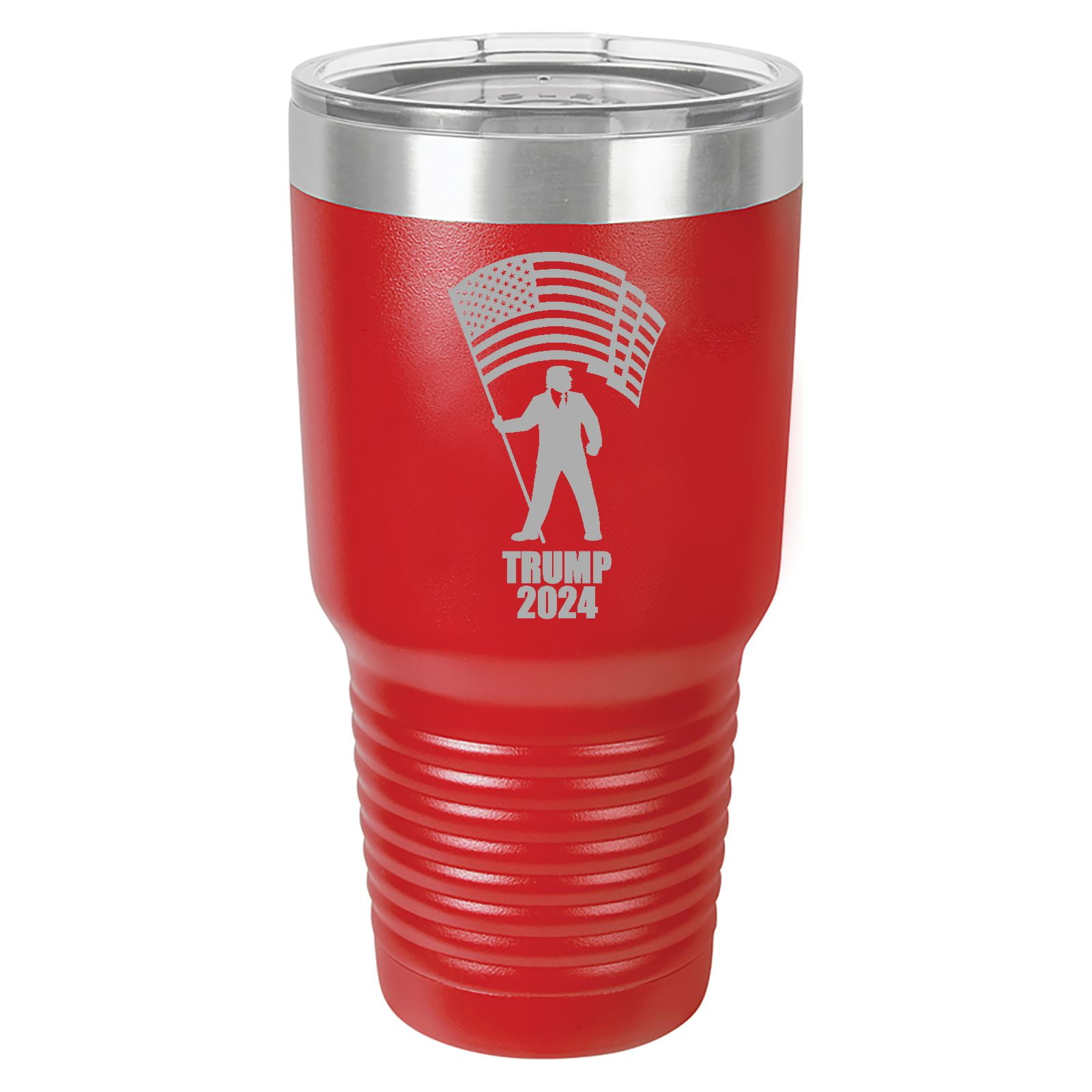 Trump 2024 Stainless Steel Insulated Tumbler with Lid 30 Oz. (Red ...