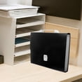 thumbnail image 4 of BESTYASH Organizador De Archivos Plástico Negro Para Documentos Con Múltiples Compartimentos, 4 of 8