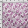 thumbnail image 3 of oneOone Rayon Purple2 Fabric Texture Floral Sewing Fabric By The Yard Printed Diy Clothing Sewing Supplies 56 Inch Wide, 3 of 4