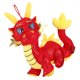 thumbnail image 4 of Dragon Plush Doll Adorable Dragón Dragón Dragón Decoración Dragón Año Nuevo Dragón Dragón 16 cm, 4 of 5
