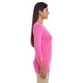 thumbnail image 3 of Devon & Jones DP186W Ladies Perfect Fit Y-Placket Convertible Sleeve Knit Top, 3 of 5