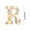 R, variant on Fegute Illuminated Letter Lights Plastic Decorative Alphabet Lamp Party Home Wedding Nursery Decor Battery Operated 16cm Wall Hanging