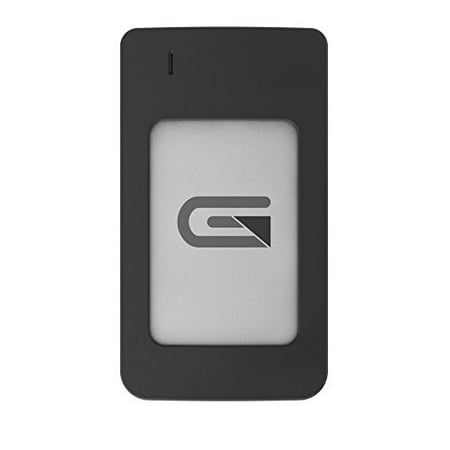 Glyph Atom RAID Silver, 2TB SSD, USB-C (3.1, Gen 2), USB 3.0, Compatible with Thunderbolt