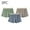 c03Pink, variant on Arnsht 2PC Men's Fashion Solid Color Four-Corner Pants Cotton Soft Loose Comfortable Breathable Sports Home Boxers Briefs Pink XL