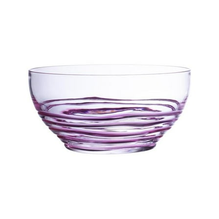 LeadingWare AC-0608P Swirl Large bowl Pink
