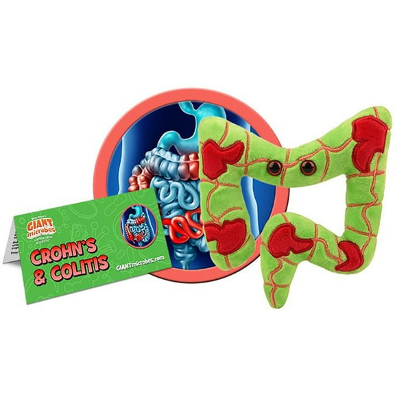 Giant Microbes Plush - Crohn's & Colitis