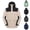 Khaki, variant on Men's Mid Length Cargo Pocket Hard Shell Rain Jacket Fleece Lined Underwear Waterproof 3 in 1 Outdoor Work Hiking Windbreaker Jackets for Men Khaki S
